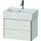 Duravit WTU COMPACT XSQUARE 397x584x390mm nordic weiß seidenmatt