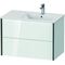 Duravit Waschtischunterbau XVIU 560x810x480mm Prof. sw ma weiß hochglanz
