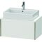 Duravit Konsolenunterschrank XVIU 400x800x478mm Prof. Champ matt weiß matt