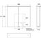 Emco LED-Lichtspiegelschr. FLAT 2 DESIGN AP 800x711mm 2-tü m Lichtsegel Aluminiu