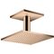Kopfbrause 250/250 2jet AXOR Deckenmontage polished red gold