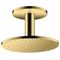 Kopfbrause 250 2jet AXOR Deckenmontage polished gold optic