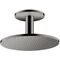Kopfbrause 300 2jet AXOR Deckenmontage polished black chrome