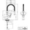 V&B EH-Spb STEEL EXPERT COMPACT integr Schlauchb. herausziehb matt black