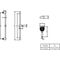 V&B Duschgarnitur VERVE SHOWERS 96x63x694mm matt black