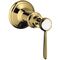 Abstellventil AXOR MONTREUX DN 15/DN 20 UP m HGri pol. gold optic