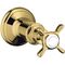 Abstellventil AXOR MONTREUX DN 15/DN 20 UP polished gold optic
