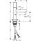 Select-Waschtischmischer AXOR UNO 110 stainless steel optic