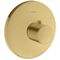 Thermostat AXOR UNO2 UP Highflow 59 l/min brushed gold optic