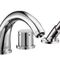4-Loch-Fliesenrandarmatur AXOR STARCK DN 15 brushed brass