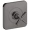 Abstelllventil AXOR CITTERIO E Unterputz 12x12 brushed black chrome