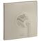 Thermostat HIGHFLOW AXOR CITTERIO 59 l/m UP mit Hebelgriff brushed nickel