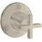 Ab-/Umstellventil AXOR CITTERIO T/Q UP mit Kreuzgriff brushed nickel
