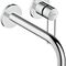 Einhebel-Waschtischmischer AXOR UNO 225 UP Bügelg Wandmontage polished chrome