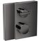 Fertigmontageset AXOR EDGE f UP-Thermost. m Abspv pol. bl chr Diama