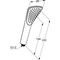 Kludi Handbrause FIZZ 8 l/min, 1-strahlig chrom