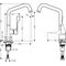 Einhebel-Spültischmischer 260 AXOR CITTE DN 15 m Schw-ausl polished black chrome