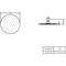 V&B Regenbrause UNIVERSAL SHOWERS Deckenm rd 200x200x51mm 11,5 l/min chr