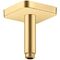 HG Decken-Anschlussstück AXOR 100mm DN 15 softsquare bru gold optic