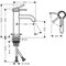 HG Einhebel-Waschtischmischer Tecturis S ComfortZone 110 o AG CoolStart ma-sw