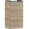 HG Waschtischunterschrank Xelu Q 340x605x245mm Türansch li Ei na Gri chr