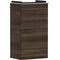 HG Waschtischunterschrank Xelu Q 340x605x245mm Türansch li NB du Gri chr