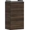 HG Waschtischunterschrank Xelu Q 340x605x245mm TA re NB du Gri mweiß