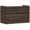 HG Waschtischunterschrank Xelu Q 980x605x475mm NB dunkel Griff chrom