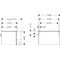 HG Waschtischunterschrank Xelu Q 780x485x550mm diamantengr ma Gri ma-sw