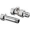 OV Isolier-Ausgleichs-/Absperrset Messing, flachdichtend DN 20, 3/4Zoll