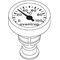 OV Thermometer-Umrüstsatz Optibal anthrazit für DN 10-15