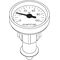 OV Thermometer-Umrüstsatz Optibal P anthrazit für DN 25 - DN 32