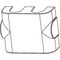 OV Design-Abdeckung für Multiblock TF weiß