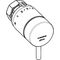 OV Thermostat pinox H mit Flüssig-Fühler weiß
