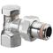 OV HK-Verschraubung Combi 2 MS vernickelt Eck DN 15 selbstdichtend