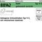 Schraubhaken R 88142 Typ 11 E gebogen M5x50 D 16 Stahl galv.verz. 100St. - VPE: 100