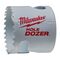 Lochsäge Hole Dozer D.54mm Schnitt-T.41mm variable Zahn HSS-Bi-Metall MILWAUKEE