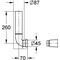 Grohe Wandeinbau-Spülrohr 280mm lang