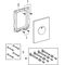 Grohe Abdeckplatte SKATE 156x197mm chr