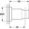 Grohe Handbrausehalter RAINSHOWER ni verst rd Ros mo wh