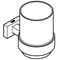 Grohe Glas ESSENTIALS CUBE m Halter chr