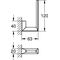 GROHE Reservepapierhalter Selection Cube 120mm chr
