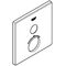 Grohe Rosette SMARTCONTROL chrom, eckig, für UP-THM mit 1 ASV