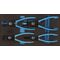 Werkzeugmodul 1500 CT1-8000 6-tlg.1/3-Modul Zangensatz GEDORE