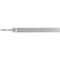 Weichmetallfeile DIN 7261 L.250mm Q.25x6mm Hieb 0 PFERD