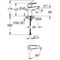 Grohe Einhand-Waschtischbatterie BAUEDGE 1/2Zoll S-Size chr