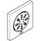 Grohe Seitenbrause CUBE RAINSHOWER AQUA eckig ha graph gebü