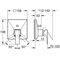 GROHE EH-Wannenbatterie Allure Brilliant FMS hard graphite gebürstet