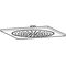 Grohe Kopfbrause 10Zoll RAINSHOWER AQUA 1 Strahlart chrom