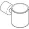 Grohe Halter ATRIO f Gl (40882) od SeifSpend (40886) su-st
